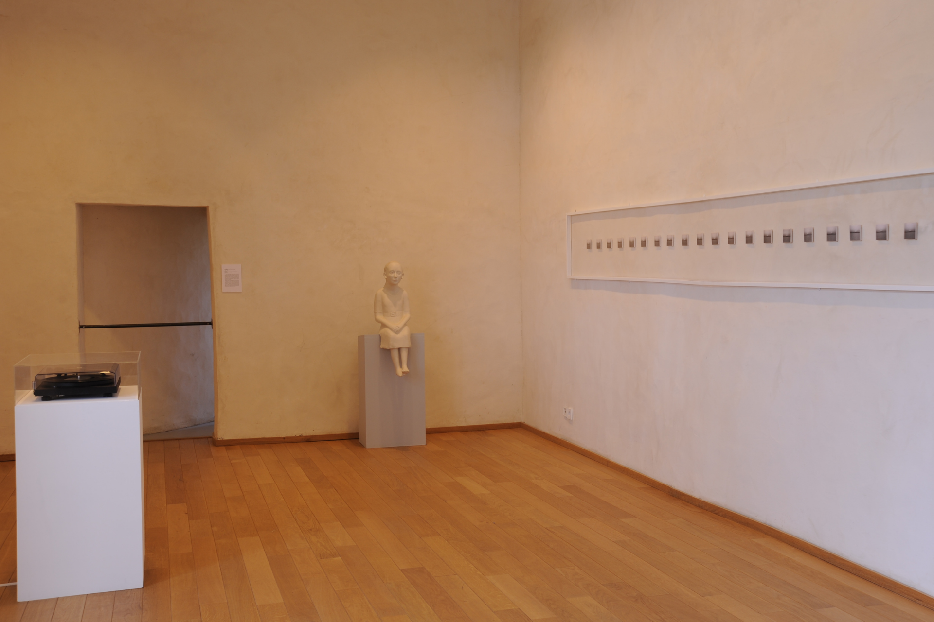 L'attente -  vue d'exposition au Musée d'art contemporain dela Huate-Vienne